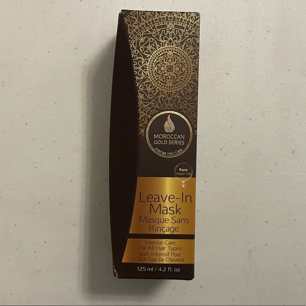 Moroccan Gold Series Leave in Mask